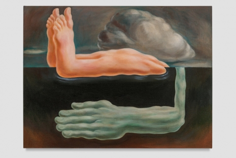 Louise Bonnet, Bather with cloud, 2021 , Galerie Max Hetzler