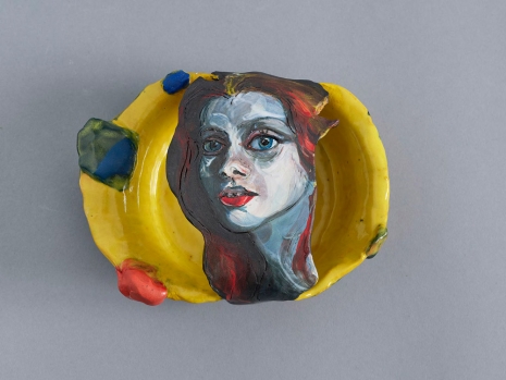 Natalie Frank , Woman, Yellow, 2021 , Rhona Hoffman Gallery