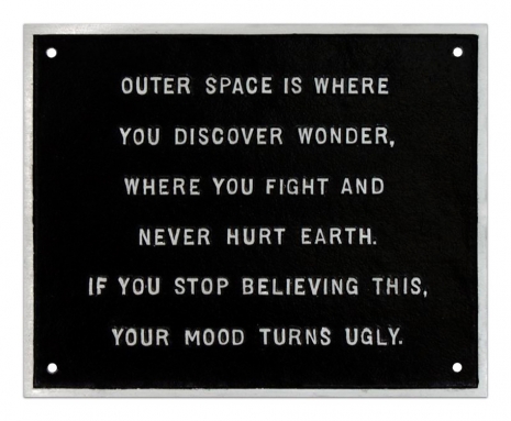 Jenny Holzer , Untitled (selection from survival series), 1983-85 , Rhona Hoffman Gallery