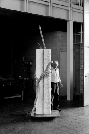 Giuseppe Penone, Impronte di corpi nell'aria - colonna (Bodies Imprinted in the Air – Column), 2016 , Gagosian