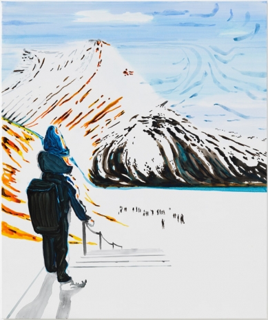 John Kørner , Greenland Breaking, 2021 , Galleri Bo Bjerggaard