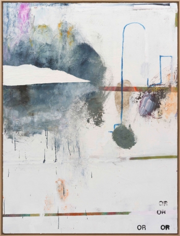 Benoît Maire , Peinture de nuages, 2021 , Galerie Nathalie Obadia