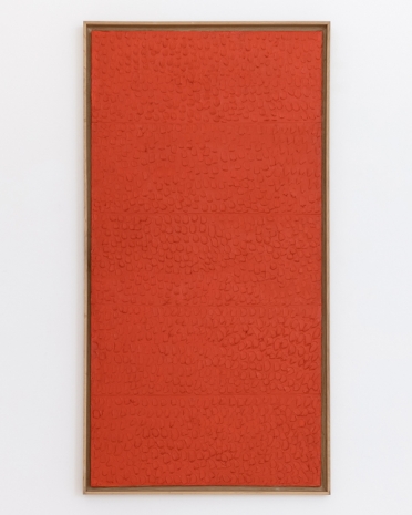 Bernard Aubertin, Monochrome Rouge, 1974 , The Mayor Gallery