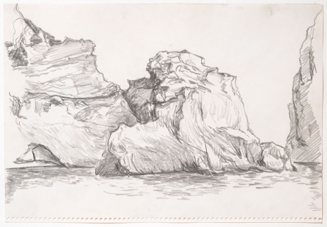 Paul Thek, Untitled (Cliffs), October 1970 , The Mayor Gallery