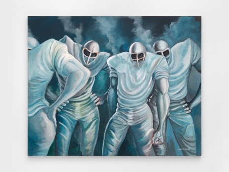 Ernie Barnes, Climatic Conditions, 1995 , Andrew Kreps Gallery