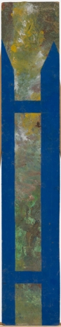Per Kirkeby, Untitled (Blåt stakit / Blue fence), 1966 , Galleri Bo Bjerggaard