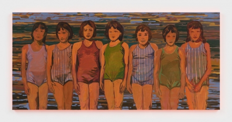 Claire Tabouret, Bathers, 2021 , Perrotin