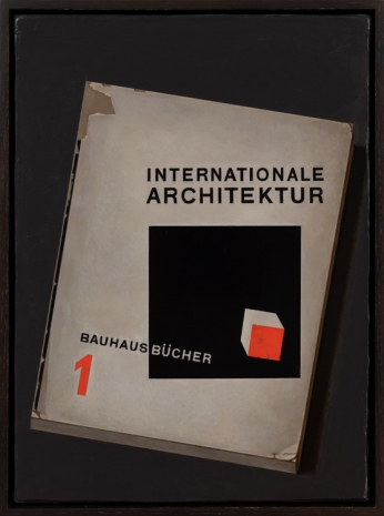Liu Ye, Book Painting No. 31 (Internationale Architektur Bauhaus Bücher No. 1, Albert Langen Verlag, Müchen, 1925), 2020 , Esther Schipper