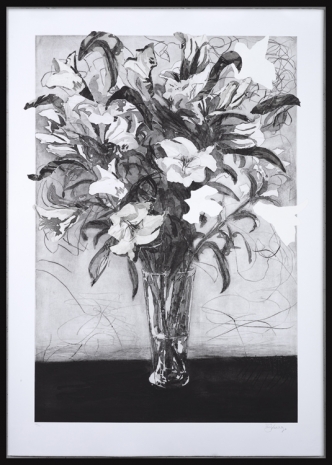 William Kentridge, Lillies, 2020 , Marian Goodman Gallery