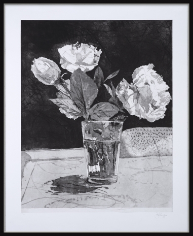 William Kentridge, Roses in the Big Glass, 2020 , Marian Goodman Gallery