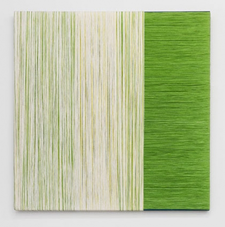 Sheila Hicks, Vert vertical, vert horizontal I, 2017 , galerie frank elbaz