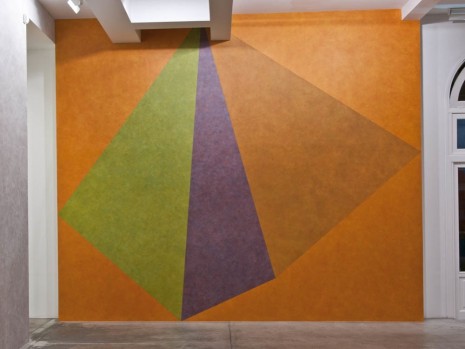 Sol LeWitt, Wall Drawing #459, Asymmetrical Pyramid with Color ink washes superimposed, , Marian Goodman Gallery