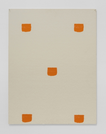 Niele Toroni , Impronte di pennello n. 50 a intervalli di 30 cm, 1993 , A arte Invernizzi