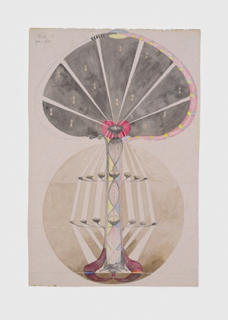 Hilma af Klint, Tree of Knowledge, No. 3, 1913-1915 , David Zwirner