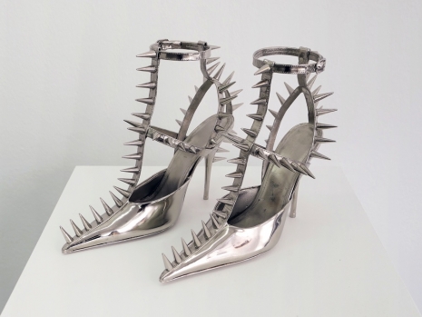 Sylvie Fleury, Balenciaga Knife Pumps, 2019 , Galerie Mezzanin
