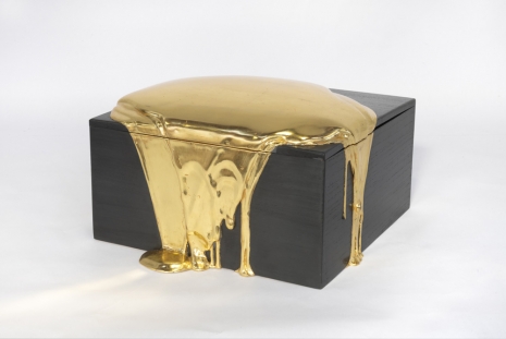 Nancy Lorenz, Gold Pour Box, 2021 , GAVLAK