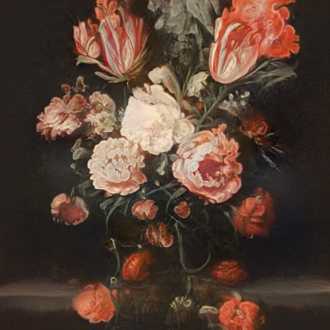 Damien Roach, Artefact #5 (Flowers v1), 2021 , Galerie Barbara Thumm