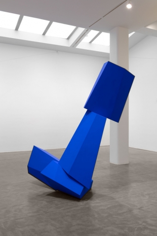 Joel Shapiro, Really Blue (after all), 2016 , Paula Cooper Gallery