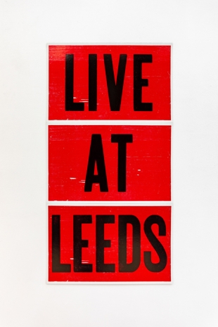 Jeremy Deller, Live at Leeds, 2005 , The Modern Institute