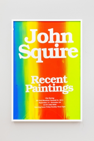 Jeremy Deller, John Squire: Recent Paintings, 1995 , The Modern Institute