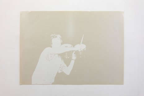 Jeremy Deller, Ian Brown (white on pearl), 1997 , The Modern Institute