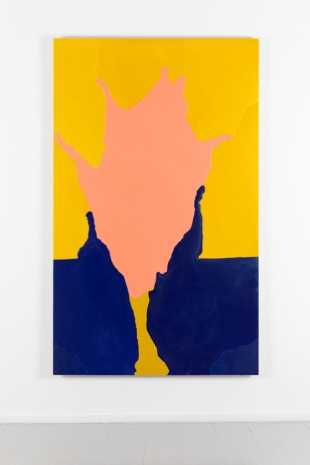 Katrine Giæver, CC-CR #4 (Mostly yellow, pinkish and blue), 2021, Galleri Riis