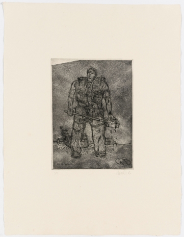 Georg Baselitz, Der Gefangene [The Prisoner], 1966 , Luhring Augustine Tribeca