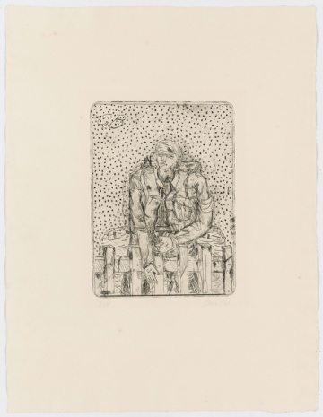 Georg Baselitz, Ohne Titel [Untitled], 1966 , Luhring Augustine Tribeca