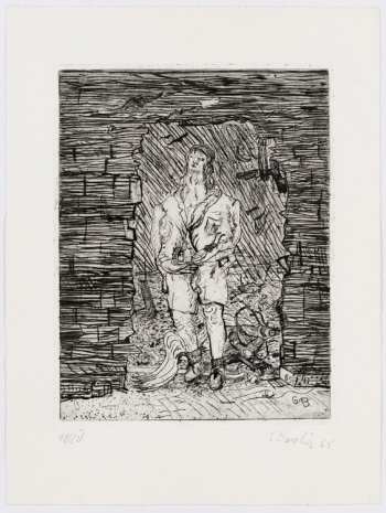 Georg Baselitz, Ohne Titel [Untitled], 1965 , Luhring Augustine Tribeca
