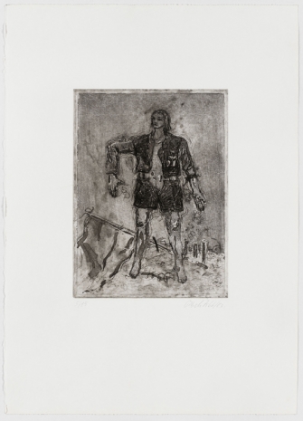 Georg Baselitz, Ohne Titel [Untitled], 1966, printed 1983 , Luhring Augustine Tribeca