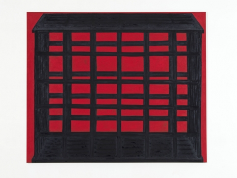 Raphaela Simon , Roter Käfig, 2021 , Alfonso Artiaco