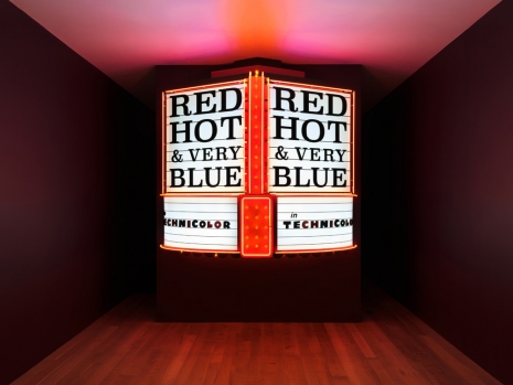 Alex Da Corte, American Speech (Red Hot and Very Blue in Technicolor), 2021 , Sadie Coles HQ