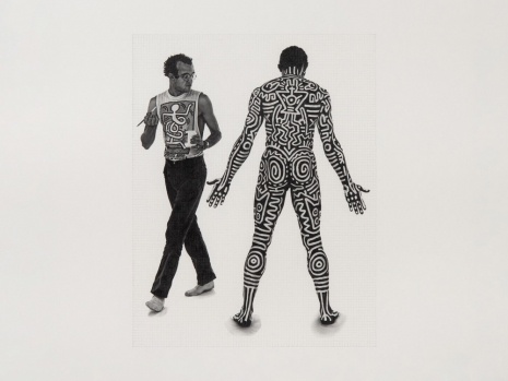 Dan Fischer, Keith Haring at Work, 2021 , Alison Jacques