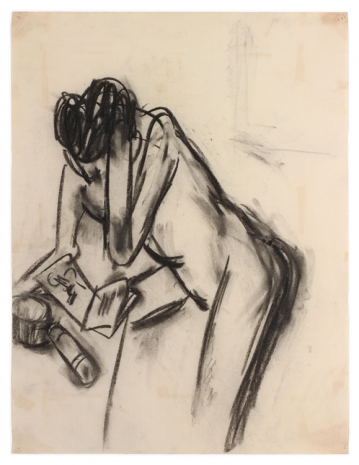 Allan Kaprow, Studio Nude, Hand in Hair, 1954 , Hauser & Wirth
