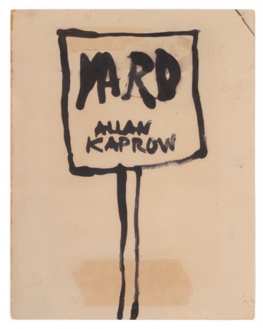 Allan Kaprow, Yard, 1961 , Hauser & Wirth