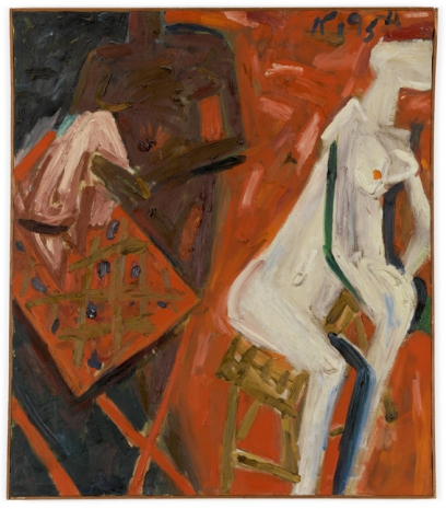 Allan Kaprow, White and Brown Figures, 1954 , Hauser & Wirth