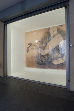 Jean-Luc Verna, Glissade dans la merde, 1993/2011 , Air de Paris