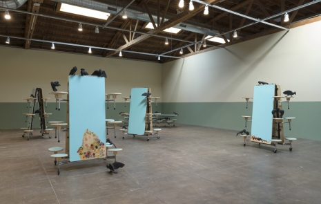 Gary Simmons, You Can Paint Over Me But I’ll Still Be Here, 2021 , Hauser & Wirth