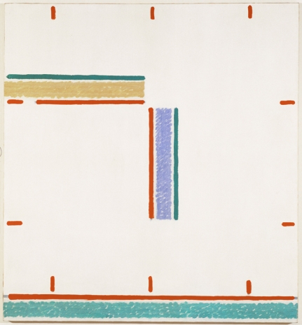 Martin Barre , 80-A - 110 × 100-B, 1980 , Galerie Nathalie Obadia