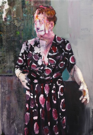 Adrian Ghenie, Pie Fight Interior 9, 2012, Tim Van Laere Gallery