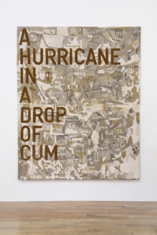 Rirkrit Tiravanija , untitled 2020 (a hurricane in a drop of cum) (two maps, 1965), 2020, Galerie Chantal Crousel