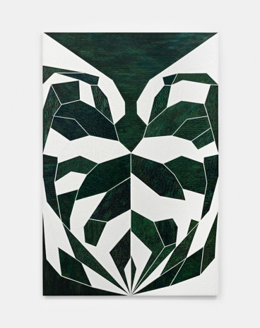 Naufus Ramírez-Figueroa, Variación sobre hoja de anturio #6, 2021 , Sies + Höke Galerie