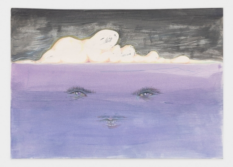 Vidya Gastaldon, Sentiment océanique avec yeux larmoyant, 2021 , Art : Concept
