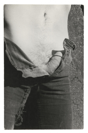 Alvin Baltrop, The Piers (man lying down with unzipped pants), n.d (1975-1986) , Modern Art