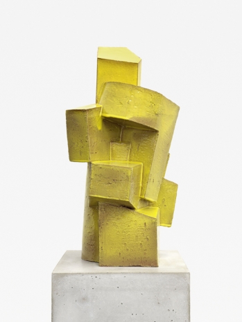 Kai Schiemenz, Nachbild gelb, 2021 , Galerie EIGEN + ART