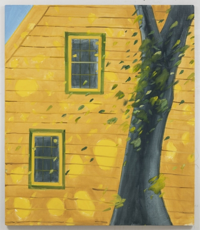 Alex Katz, Yellow House, 2020 , Gladstone Gallery