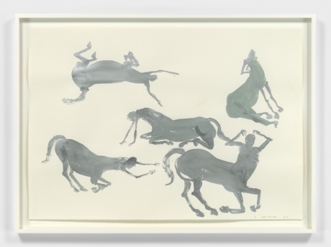 Francis Upritchard, Centaurs at Play, 2018, Anton Kern Gallery