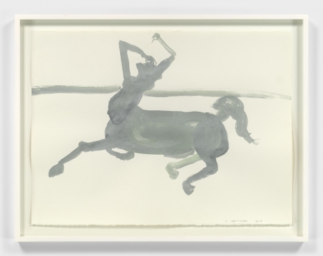 Francis Upritchard, Grieving Centaur, 2018, Anton Kern Gallery