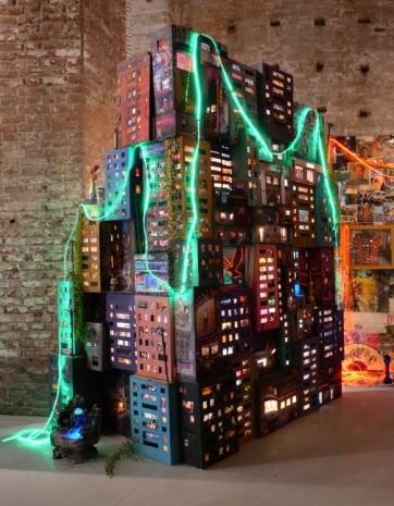 Tracey Snelling , Shanghai/Chongqing Hot Pot/Mixtape Building, 2019 , PULPO GALLERY