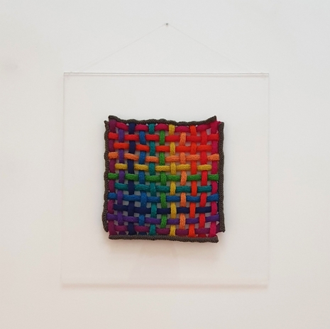 Ann Sutton, Woven Knitted Spectrum, 1974 , NewArtCentre.